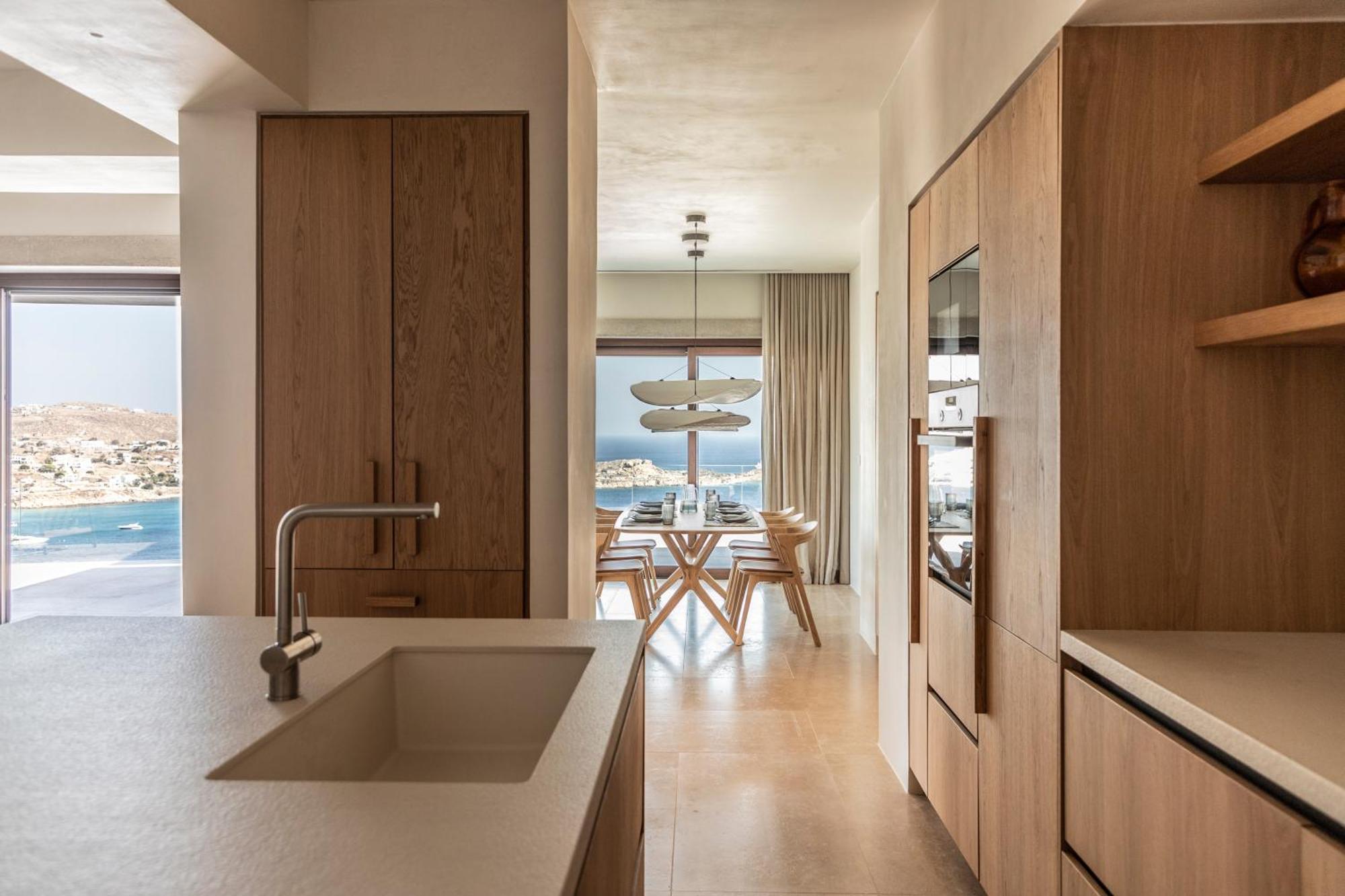 The Skyvilla Mykonos - A Landmark Property With Breathtaking Views Of The Psarou Bay Mykonos Town Extérieur photo