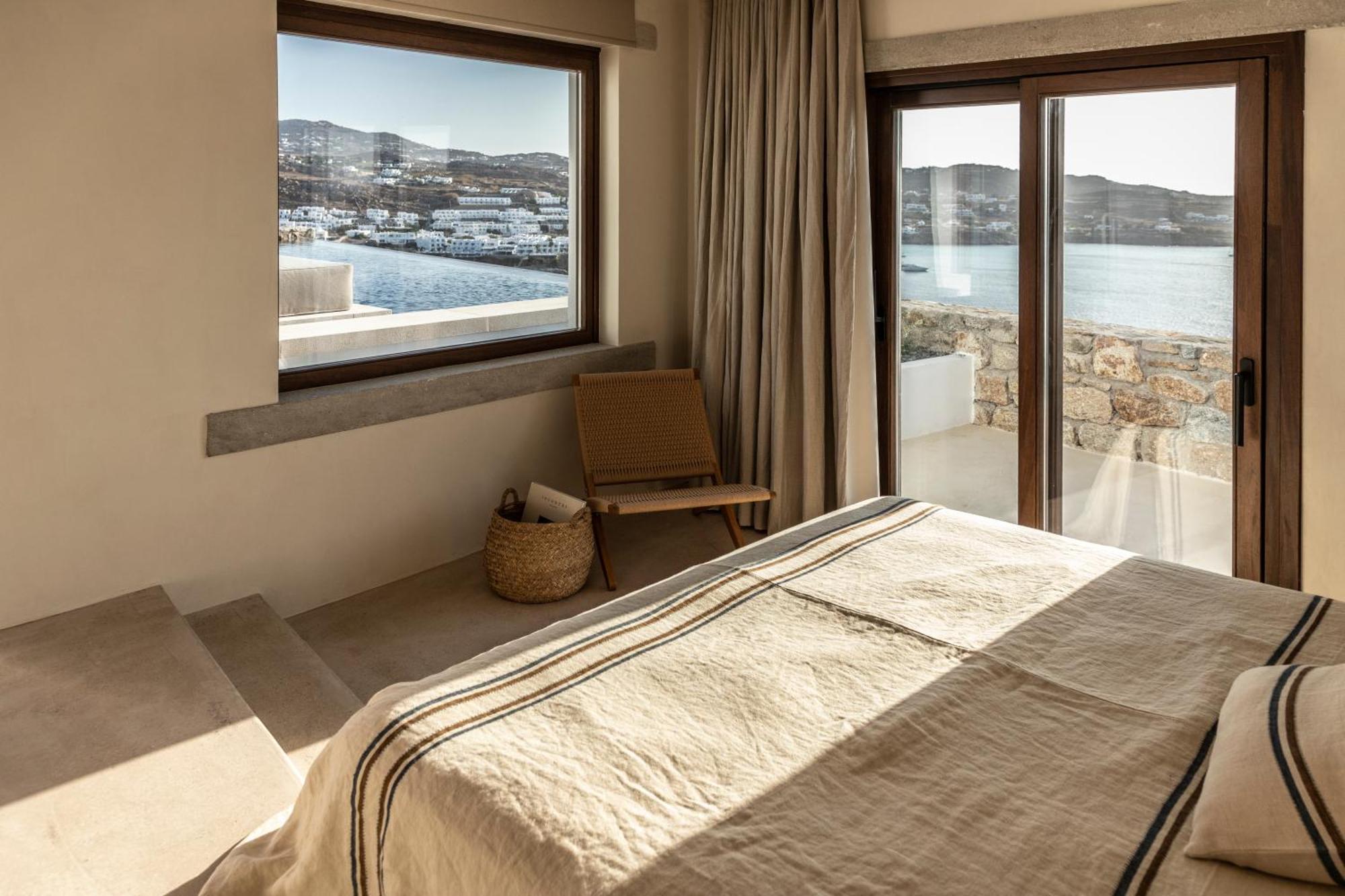 The Skyvilla Mykonos - A Landmark Property With Breathtaking Views Of The Psarou Bay Mykonos Town Extérieur photo